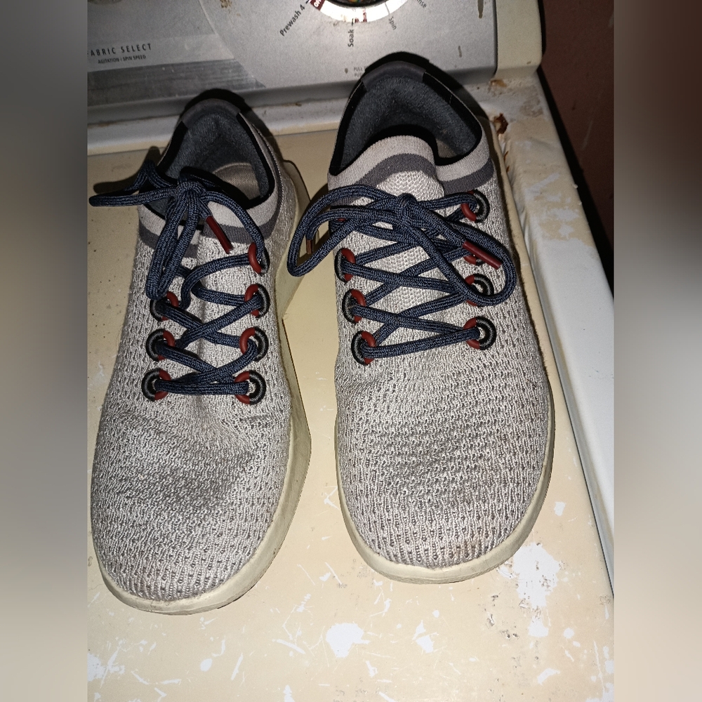 All birds TD2 Men’s Gray Knit Sneakers 9.5